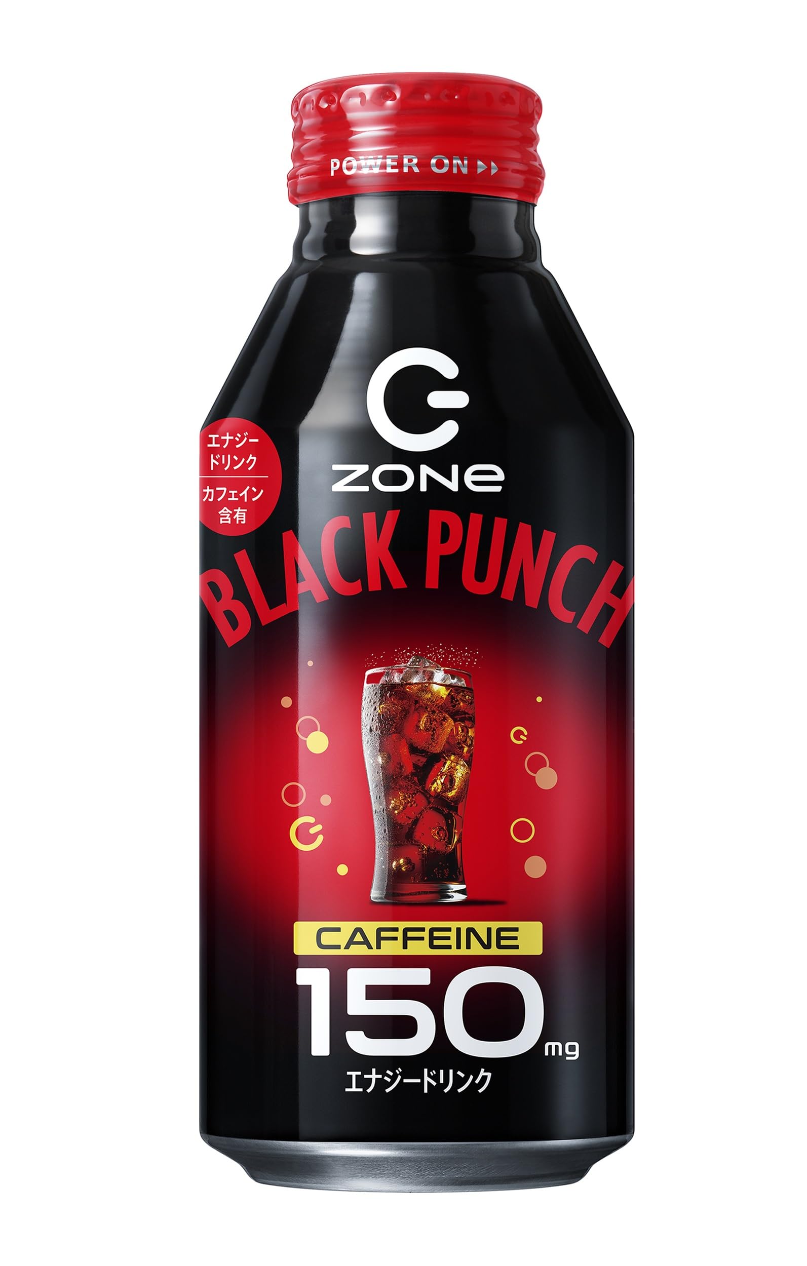 ZONe(ゾーン) HYPER ZONe ENERGY BLACK PUNCH エナジードリンク 炭酸飲料 400ml×24本
