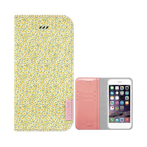 【はこぽす対応商品】 iPhone6s アイフォン（spring） インディー） （ブロッサムダイアリー Diary Blossom araree ケース Plus Plus/6 多機種対応ケース