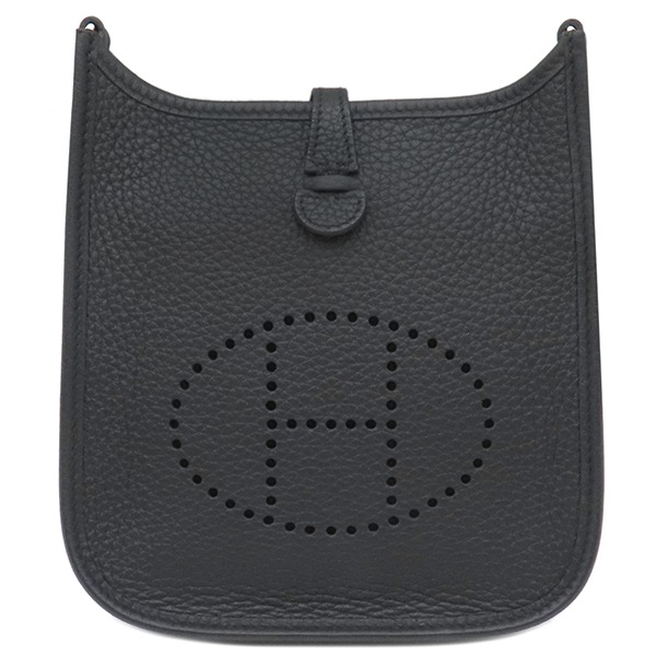 エルメス HERMES ショルダーバッグ エヴリンTPM トリヨンクレマンス ブラック シルバー金具 新品 未使用 黒 W刻印（2024年製） 【箱】【中古】