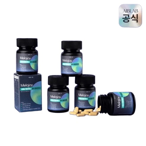 エイブラブ 植物性 睡眠誘導剤 2.5mg メラジョイ HACCP認証 800mg 30錠×6個