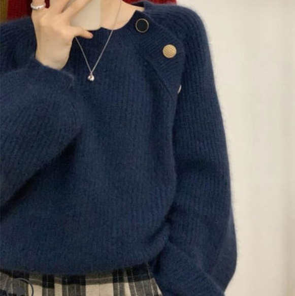 トップス アウター セーター 袖あり 長袖 可愛い 大人可愛い シンプル カジュアル おしゃれ 大人女子 こなれ感 抜け感 存在感 個性的 ラフ ゆる ルーズ 無地 春 秋 冬 10代 20代 30代