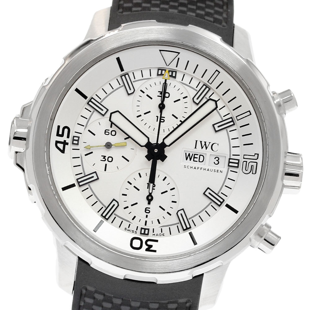 IWC SCHAFFHAUSEN IW376801 アクアタイマー クロノグラフ 自動巻き メンズ 美品 _837344【中古】
