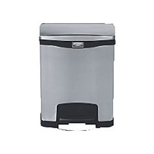 ニューウェルラバーメイド スリムジム ステップオンコンテナ フロントステップ ステンレス 1個