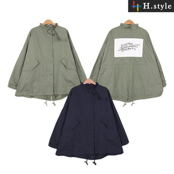 HスタイルWKR735ロマンチック野戦ジャケットジャンパー ジップアップ 秋 デイリーアウター