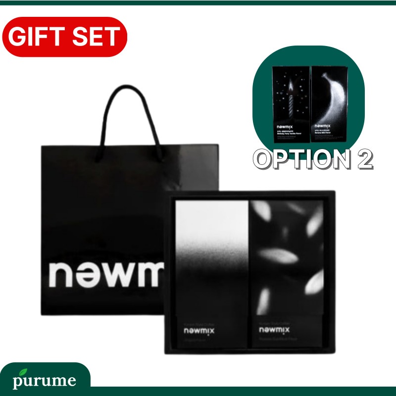 ニューミックコーヒー 2個セット,20本入り(オリジナル+炒め米の味/誕生日パーティーバニラ味+バナナ牛乳味)/韓国ソンスドンの人気/ 韓国スタイルミックスコーヒー