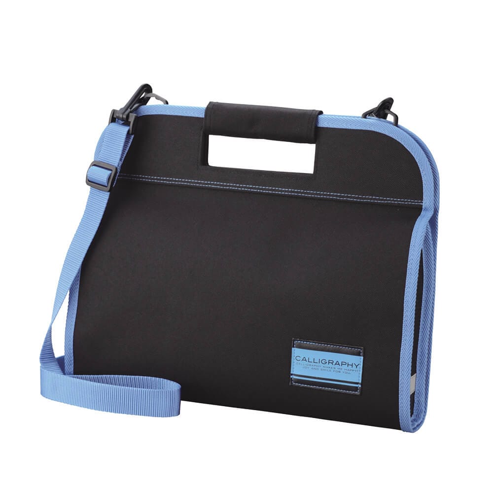 呉竹 書道セット 青【3個セット】GA-432S　GA432-12 学童用 書道 毛筆 習字 書写 用品 グッズ 習い事 小学校 小学生 子ども 女子 男子 国産