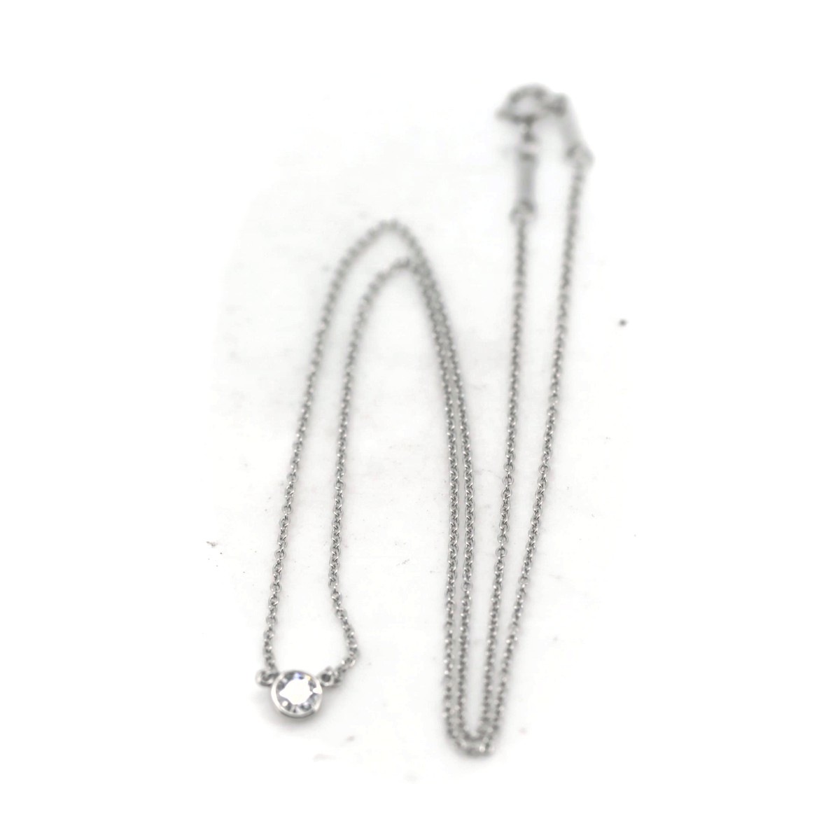 ダイヤモンド バイ ザ ヤード ネックレス 4.9ミリ Pt950(プラチナ) 質屋出品