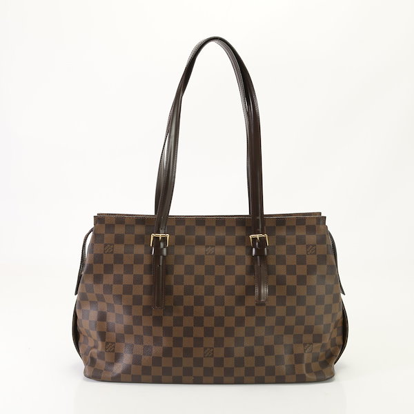 Qoo10] Louis Vuitton 美品 ダミエ チェルシー N51119