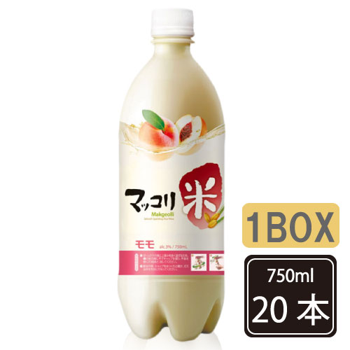麹醇堂　ももマッコリ 750ml1BOX-20本　　ももマッコリ お酒 米酒 発酵酒 伝