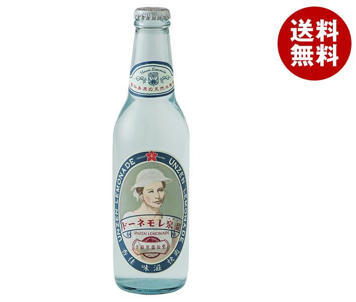 友桝飲料 温泉(うんぜん)レモネード 330ml瓶×24本入×(2ケース)