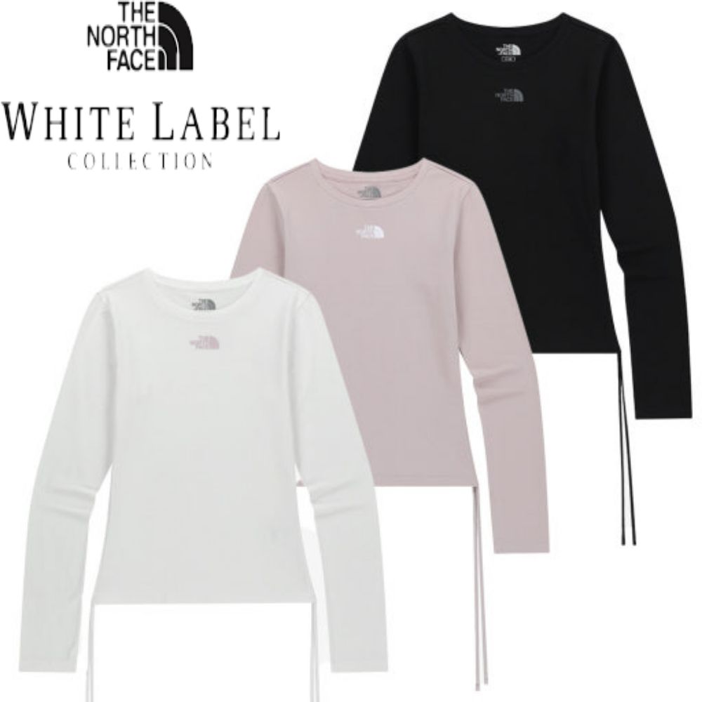 【韓国限定モデル】 WHITE LABEL/WS SHIRRING L/S R/TEE/NT7TR80