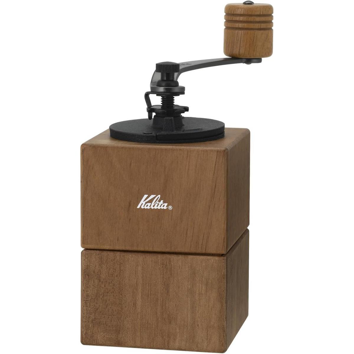 Kalita カリタ 42211 キュービックミル ＢＲ ブラウン 手挽き 挽き目調整 アルミニウム製グラインダー コーヒー 6,252円