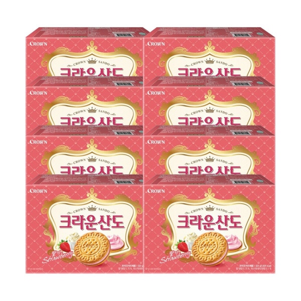 サンド イチゴ 323g(16袋) 8箱