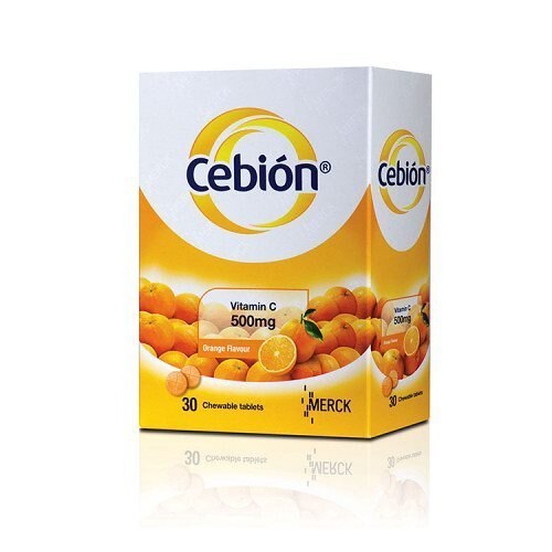 Cebion Chewable C 500mg 30s