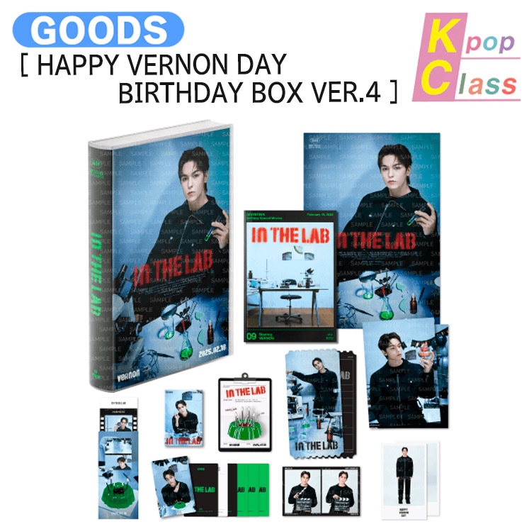 国内発送 SEVENTEEN VERNON [ HAPPY VERNON DAY BIRTHDAY BOX VER.4 ] / 公式グッズ / 予約商品