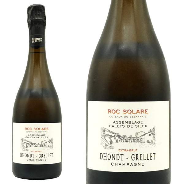 ドント グルレ シャンパーニュ ロック ソラーレ セザネ コトー デュ セザンヌ EXBr 蔵出し限定作品 (アドリアン ドント家) 自然派Dhondt-Grellet Champagne