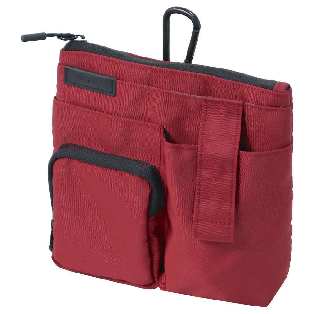 （まとめ買い）収納 Dr.ion マルチホルダー トップファスナー M ボルドー 303DRRD [x3]