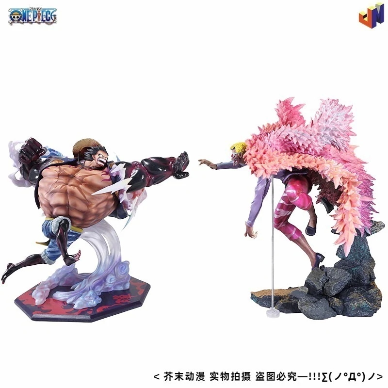 ワンピース MH Popmax 4 ギアバウンサーモンキー D ルフィミンゲ覚醒フィギュアモデル装飾品