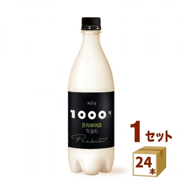 ＢＳＪ 百歳酒 麹醇堂 1000億 プリバイオ マッコリ 750ml 2ケース(24本) 14,414円