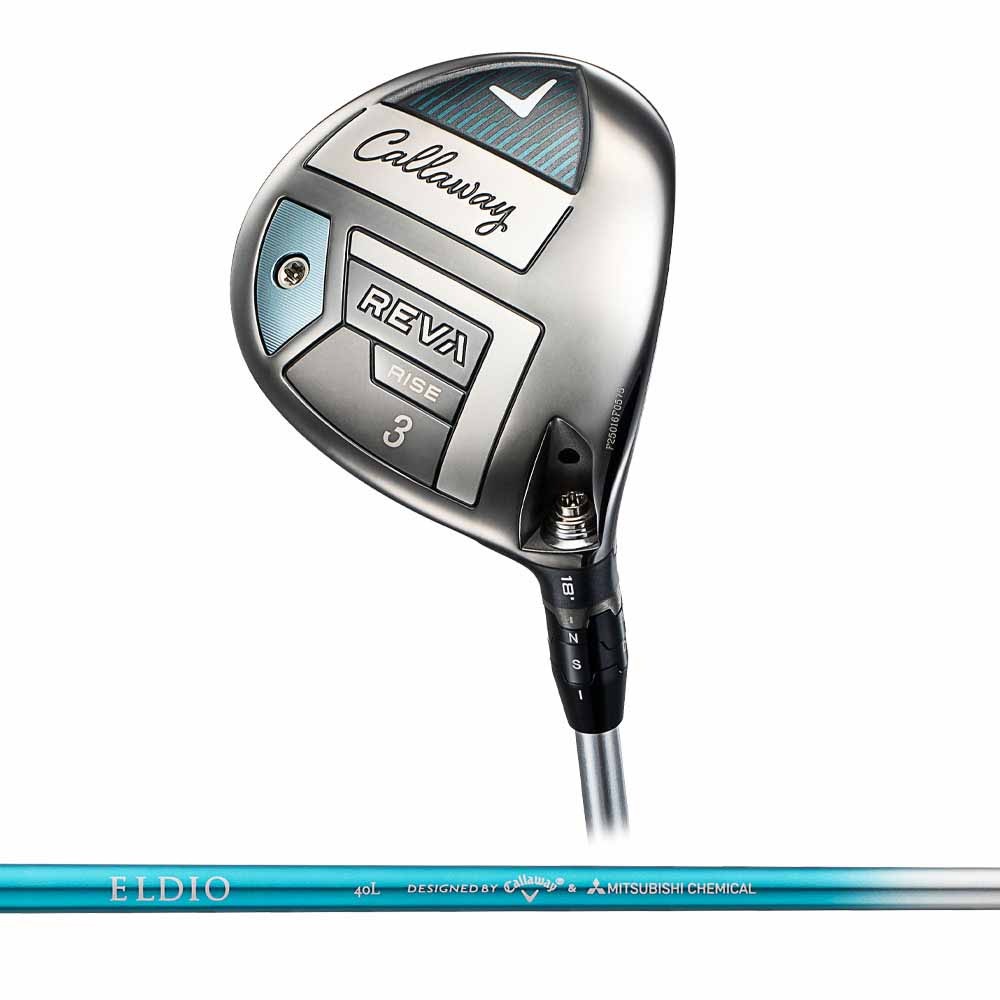 【レディース】 REVA RISE フェアウェイウッド ELDIO 40 for Callaway カーボンシャフト 2025