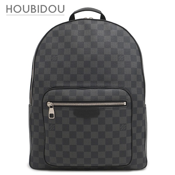 ルイヴィトン リュック・デイパック ジョッシュ NV ダミエグラフィットキャンバス ダミエグラフィット シルバー金具 黒 グレー N40365 DR3178【中古】