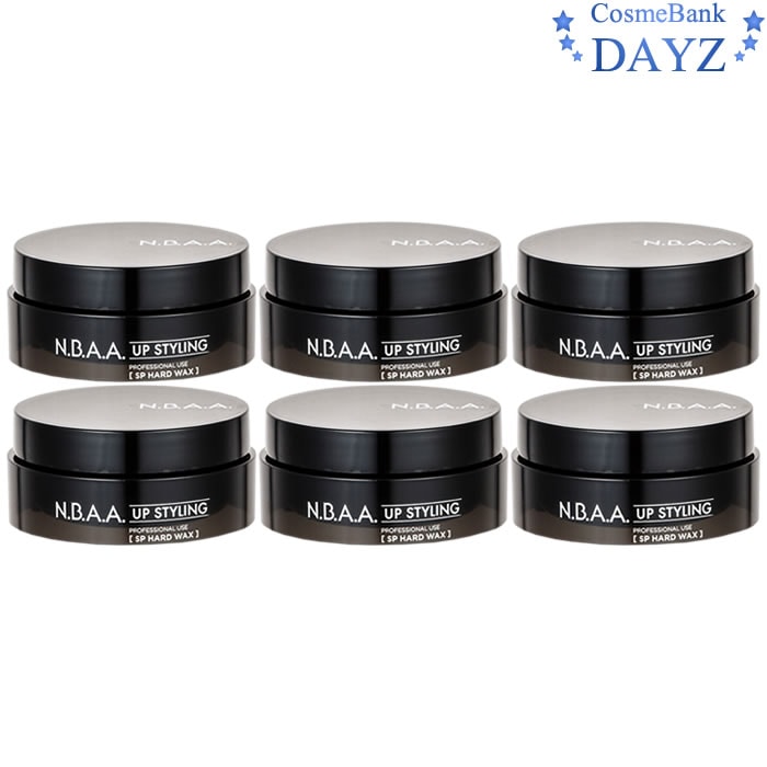 N.B.A.A アップスタイリング ハードワックス 6点セットヘアスタイリング剤ヘアワックスハードワックスエヌビーエーエージェニュイン