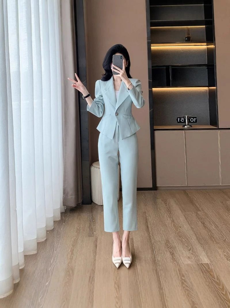 西装 セットアップ レディース 春秋季 おしゃれ 気質 ビジネス スーツ 高級感 旅行 通勤用