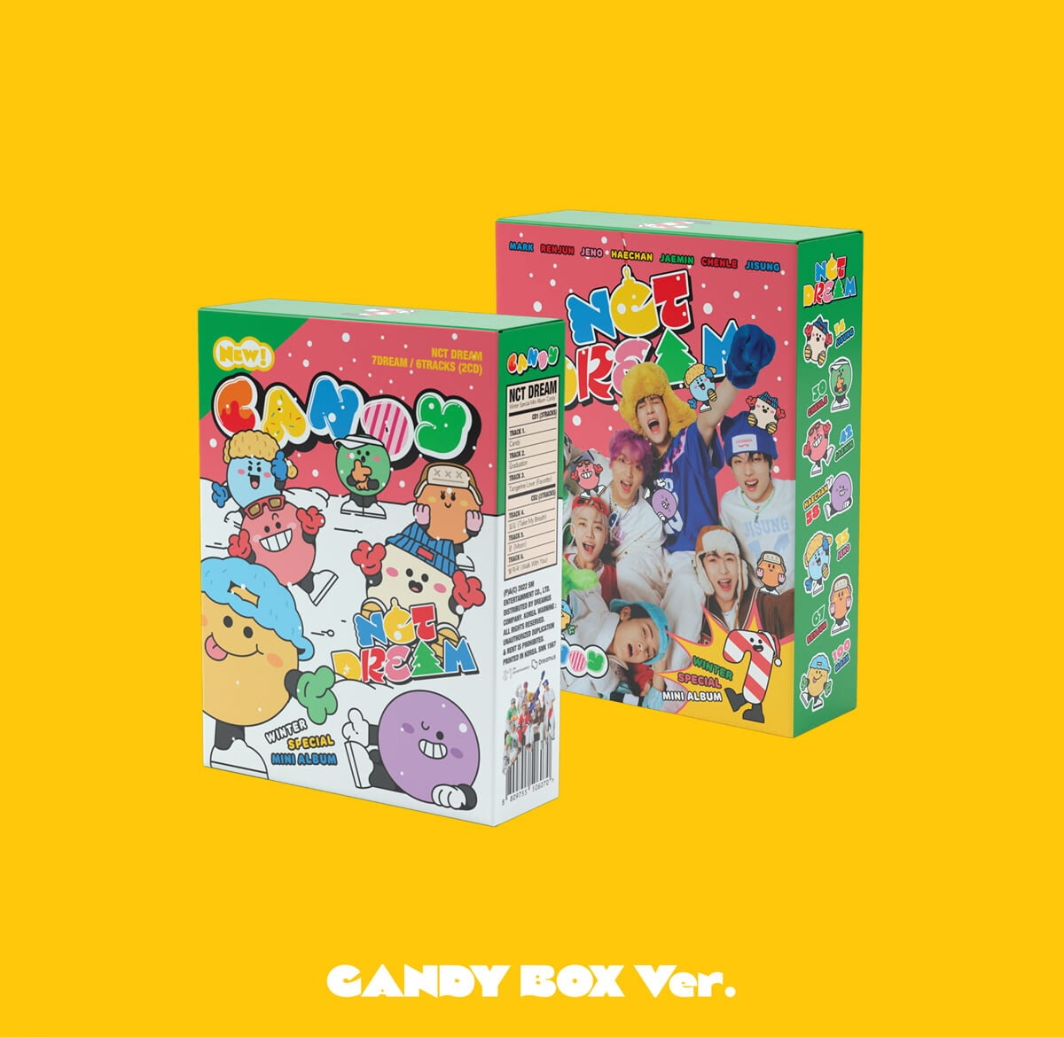 (未開封新品) （CD）エンシティドリームNCT DREAM冬キャンディスペシャルミニアルバムCandy Special Ver初回限定盤