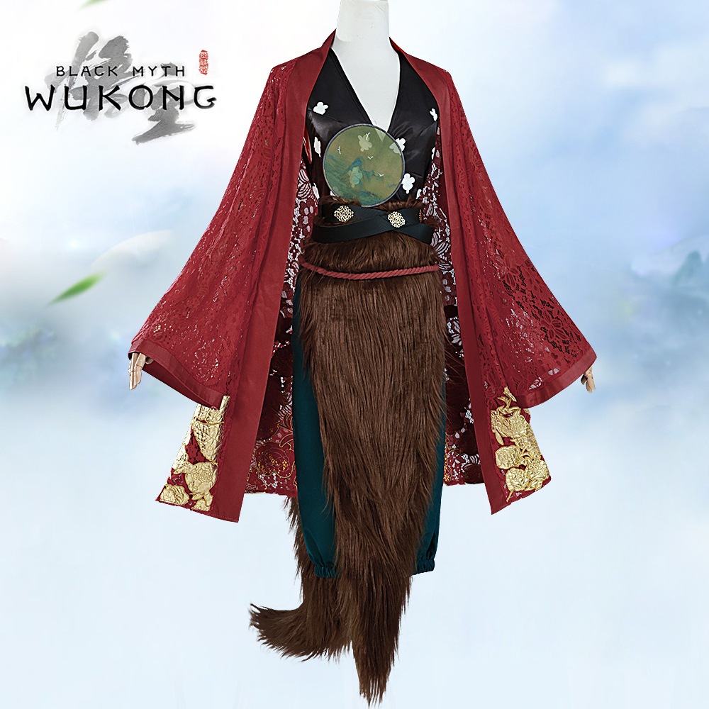 Pingping Cosサーバーゲームとリトルフォックスコスプレコスチューム2dゲームアニメサーバーロールプレイングサーバー