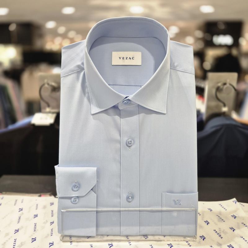 男性長袖一般フィット スパン ソリッド YJESIR300
