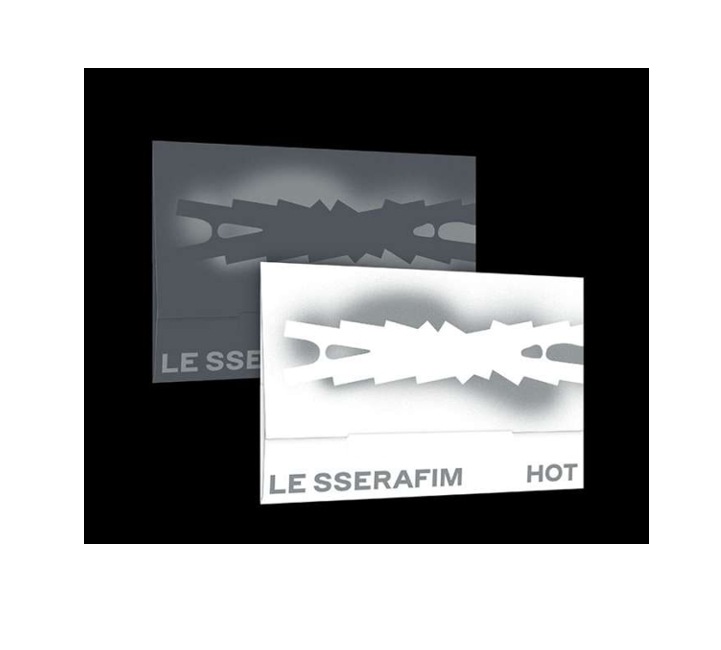 【未開封新品】 (Weverse Albums ver.) ルセラフィム (LE SSERAFIM) - HOT (ミニアルバム5集) (2種セット)