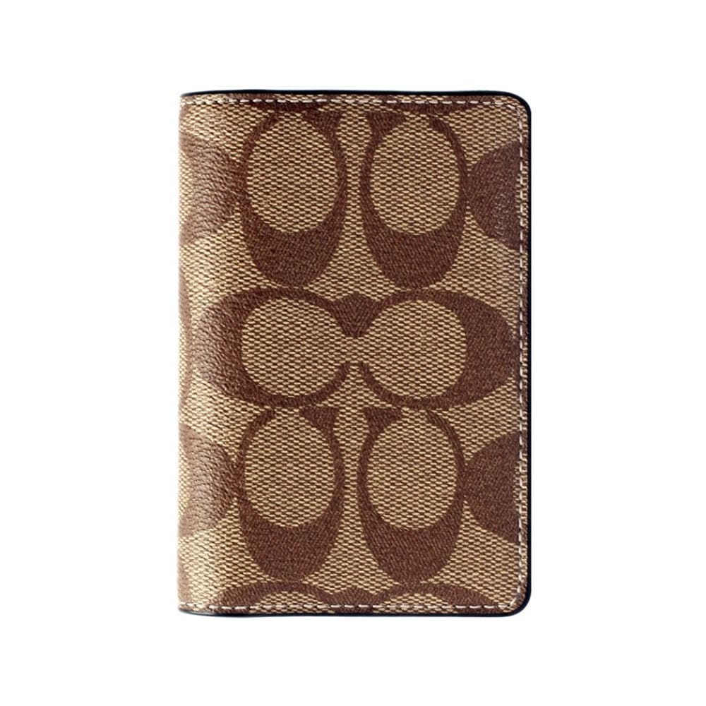 コーチ ID シグネチャーカードウォレット CJ753 QBKHA