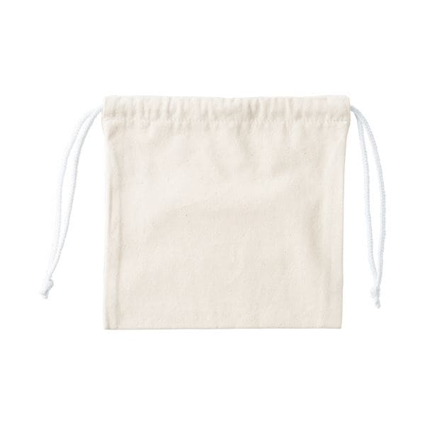 （まとめ）三栄産業 11号 帆布硬貨集金用巾着袋 キナリ KC2525SET5-13 1パック（5枚） 3セット