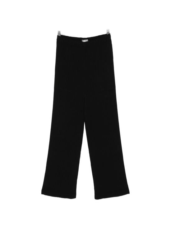ISSEY MIYAKE Women Straight Pants IM66FF650 15 Black