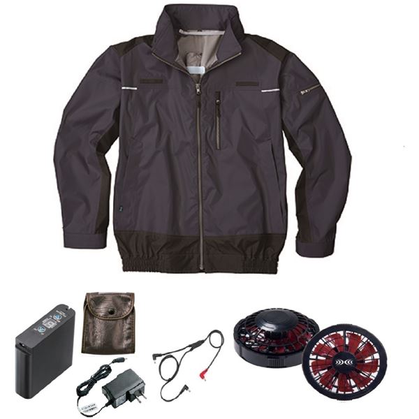 【新品】KU92110 空調服 R ポリエステル製 遮熱フルハーネス仕様 服のみ カーキグリーン L Amazon.co.jp: 空調服 遮熱フルハーネス空調服 長袖 KU92110 服