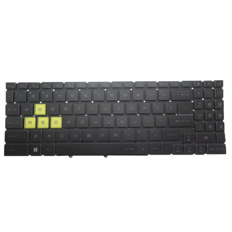 キーボード互換 Crosshair 15 Rainbow Six Edition-B12U英语
