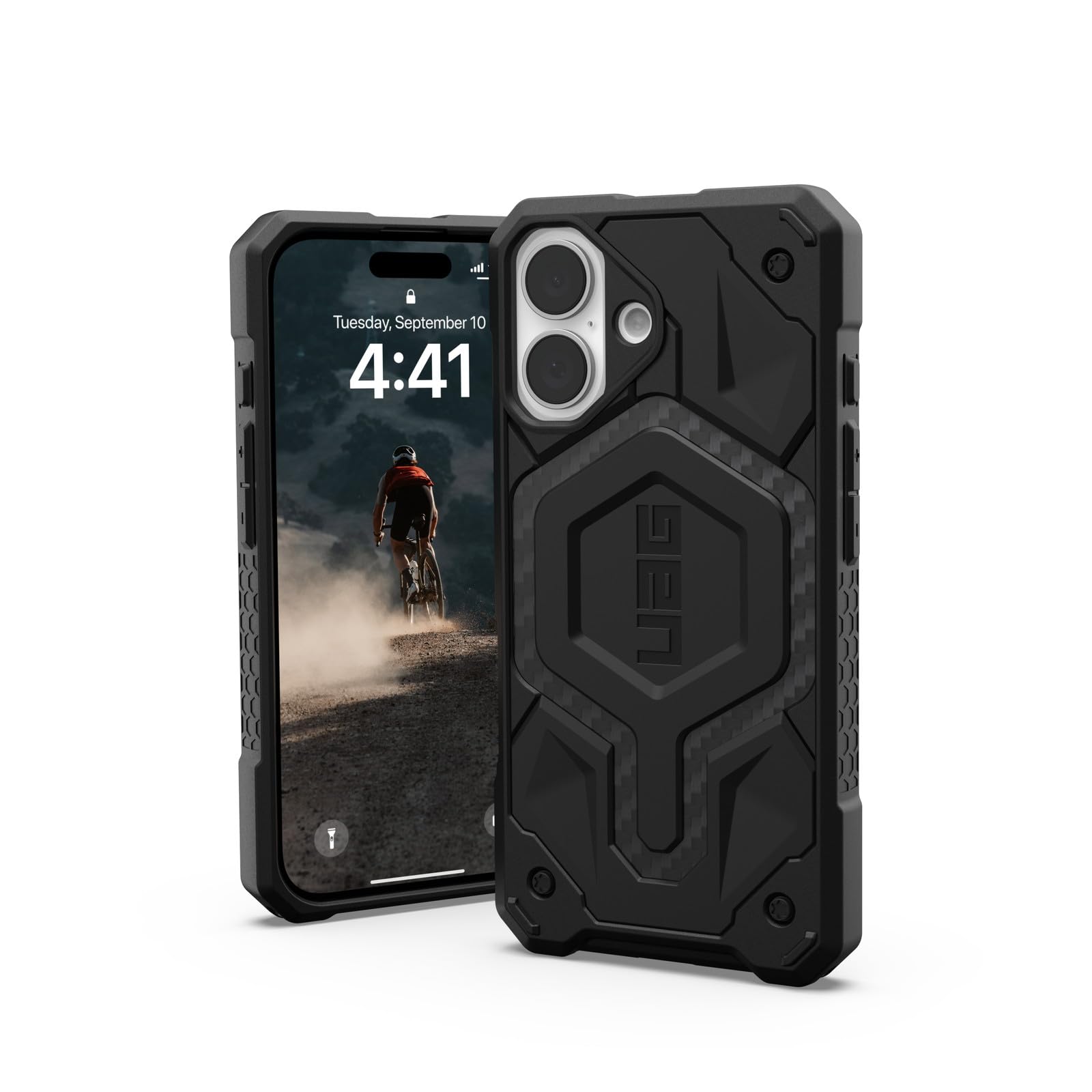 URBAN ARMOR GEAR iPhone 16 2024対応耐衝撃ケース MAGSAFE対応 MONARCH PRO カーボンファイバー 【日本正規代理店品】 UAG-IPH24MB-PMS-C