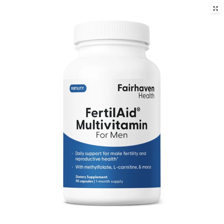 Fairhaven Health FertilAid Multivitamin For Men 妊娠準備栄養剤