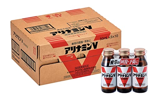 アリナミンＶ アリナミンV 50mLX3本X10 (ケース)【指定医薬部外品】