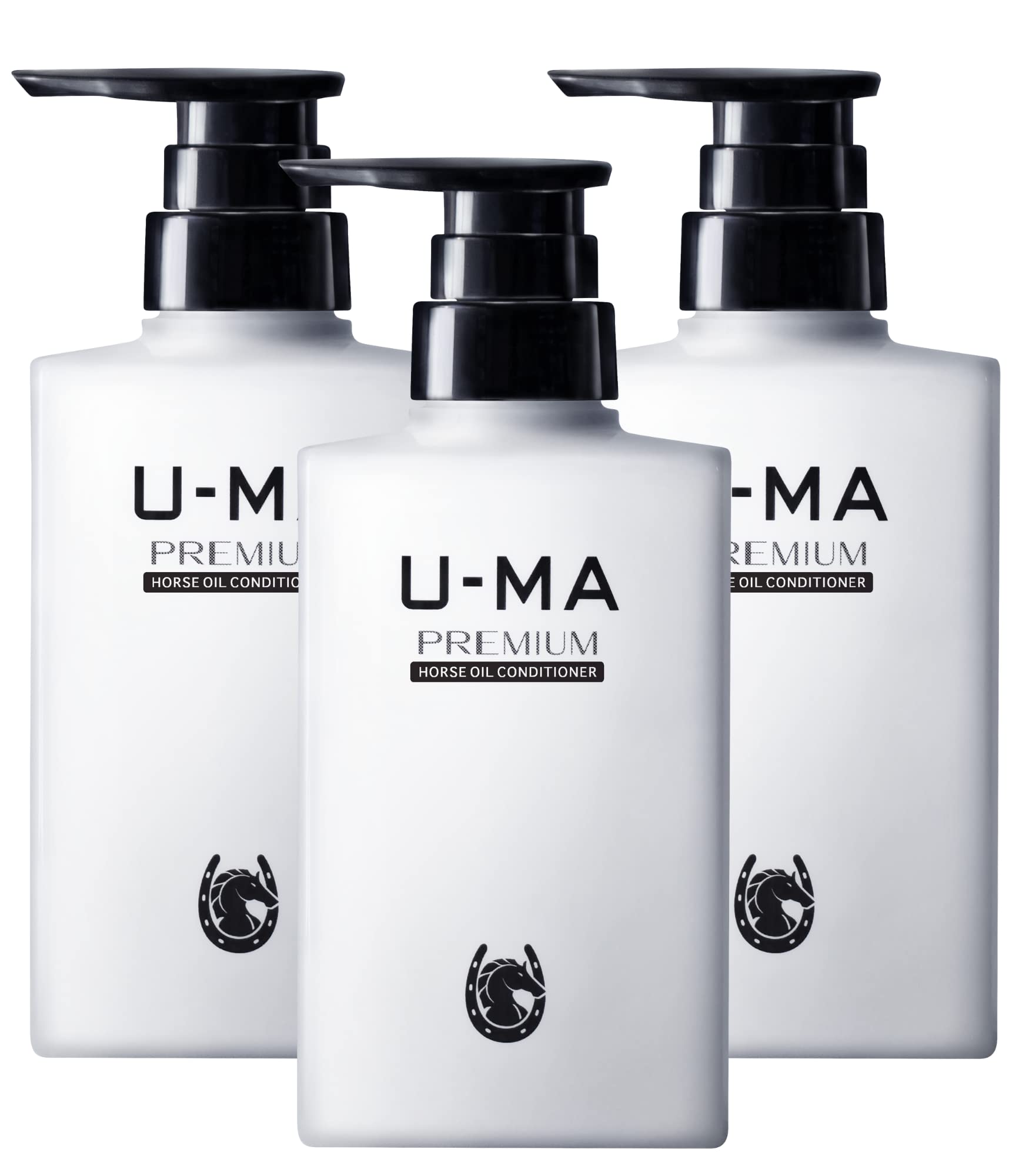 U-MA ウーマ コンディショナー プレミアム ボリュームアップコンディショナー 男性用 300ml 3本セット[6ヶ月分]