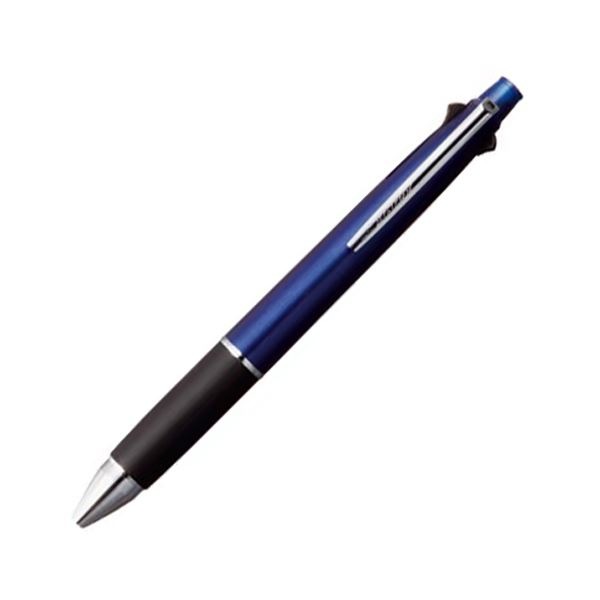 (まとめ) 三菱鉛筆 多機能ペン ジェットストリーム4＆1 0.5mm （軸色 ネイビー） MSXE510005.9 1本 (×10セット)