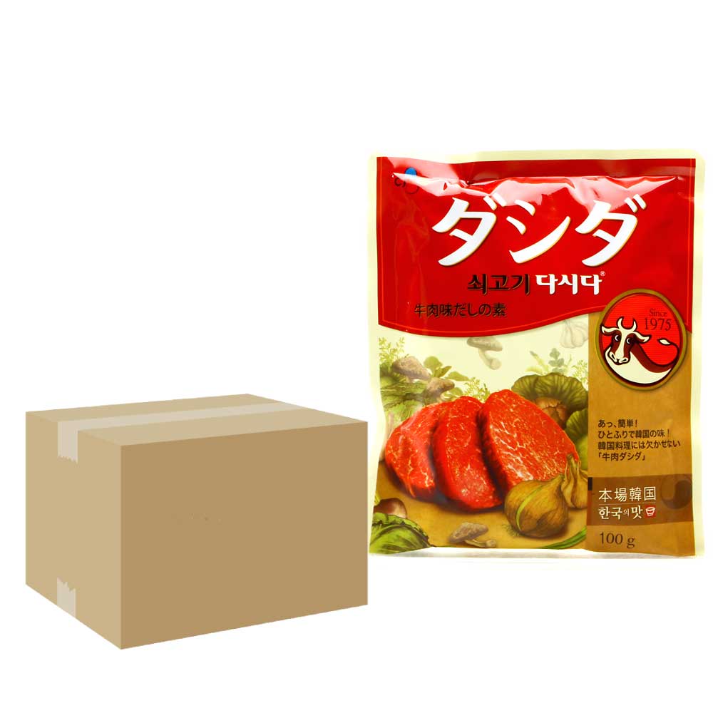 ＣＪ牛肉ダシダ100g（1box 80個）韓国食品韓国料理/韓国食材/調味料/韓国の基本だし/スープ用調味料/冬/プゴク調味料/牛肉出し/ダシダ/スープ/牛肉だしの素/韓国調味料/韓国食品/チゲ