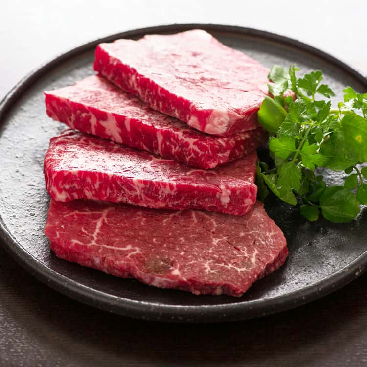 長野 信州アルプス牛モモステーキ （90g4） 離島は配送不可 3950045 お歳暮 お中元 お土産 ご進物 ギフト 贈り物に最適
