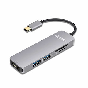 USB Type C ハブ 5ポート HDMI 高速USB3.0 SD&MicroSD カードリーダ