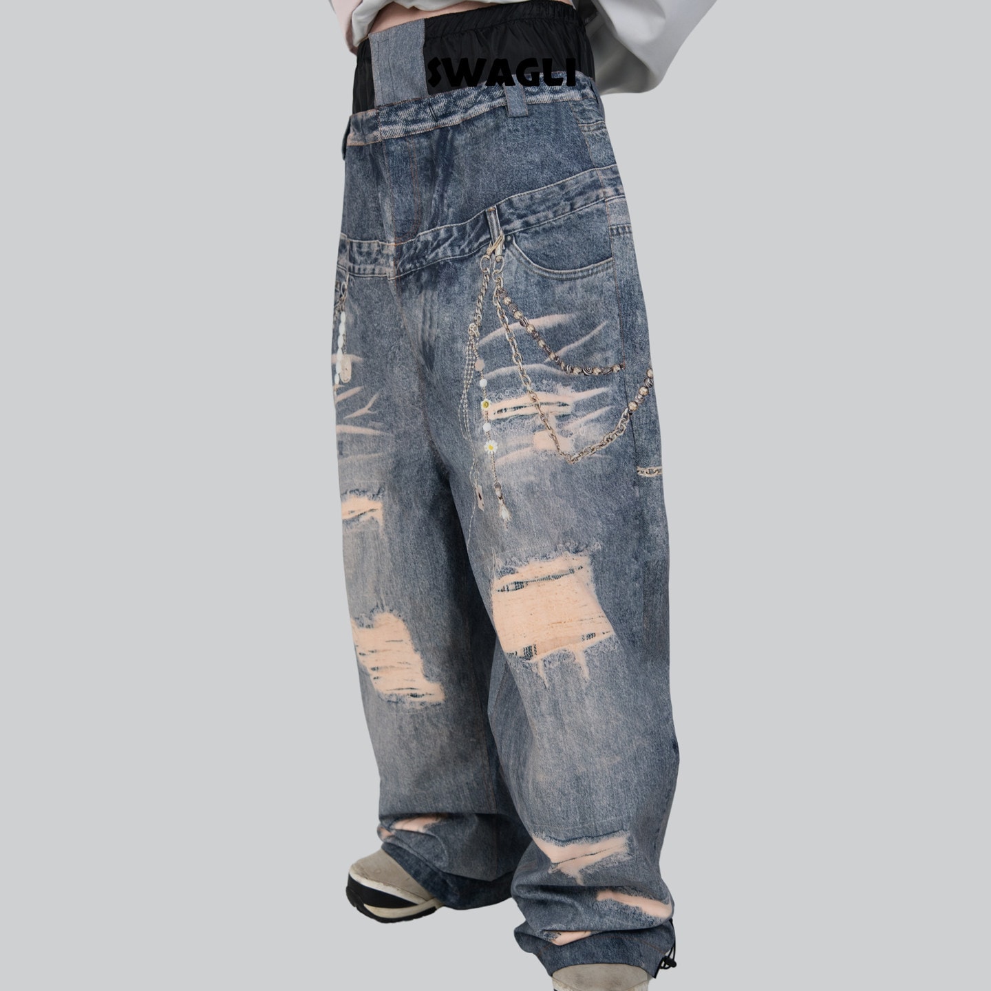 2025-2026NEW スノーボードパンツ デニム スノーパンツ メンズ レディース スノーボードウェア スキーウェア