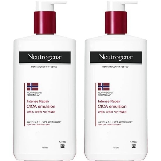 ニュートロジーナ インテンス リペア シカ エマルジョン ボディローション 450ml x 2ea
