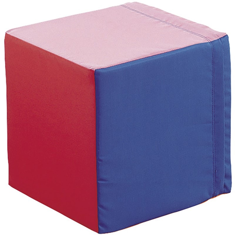 (代引き・個人宅・北海道・沖縄への配送不可)三和体育 ソフロック カラーサイコロ A ベッ 学校機器 器具 (s0942)