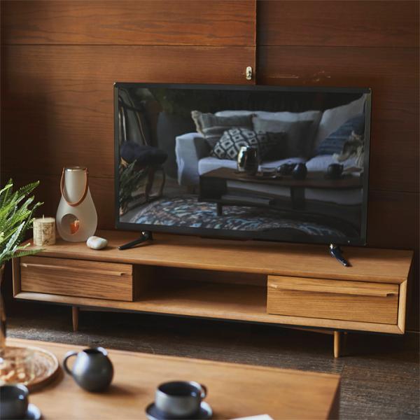 テレビボード 幅150cm TVボード テレビ台 TV台 ローボード おしゃれ 引き出し 2杯 天然木 オープンラック 北欧 スタイリッシュ モダン ナチュラル カントリー