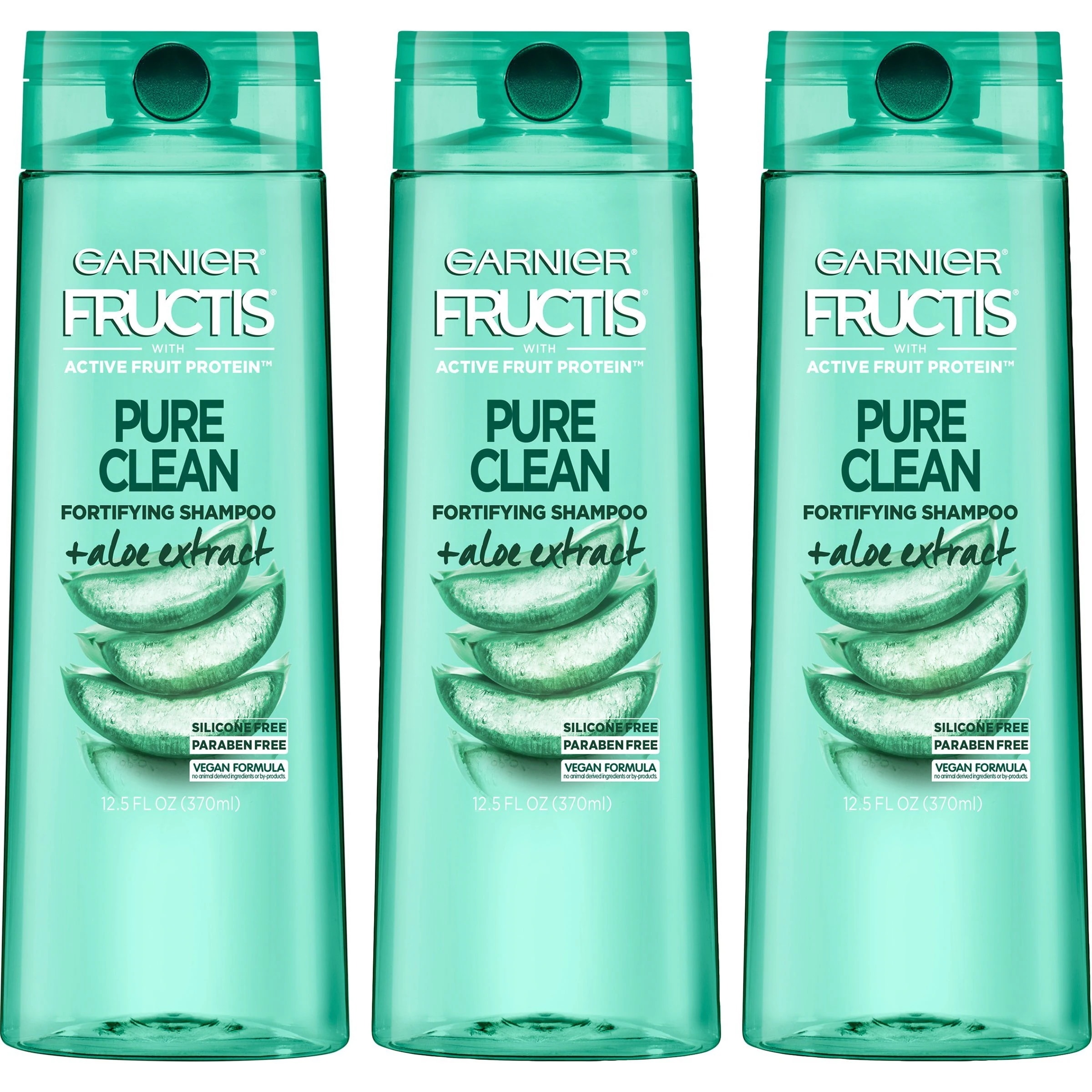 Garnier Hair Care Fructis Pure Clean Shampoo, 12.5