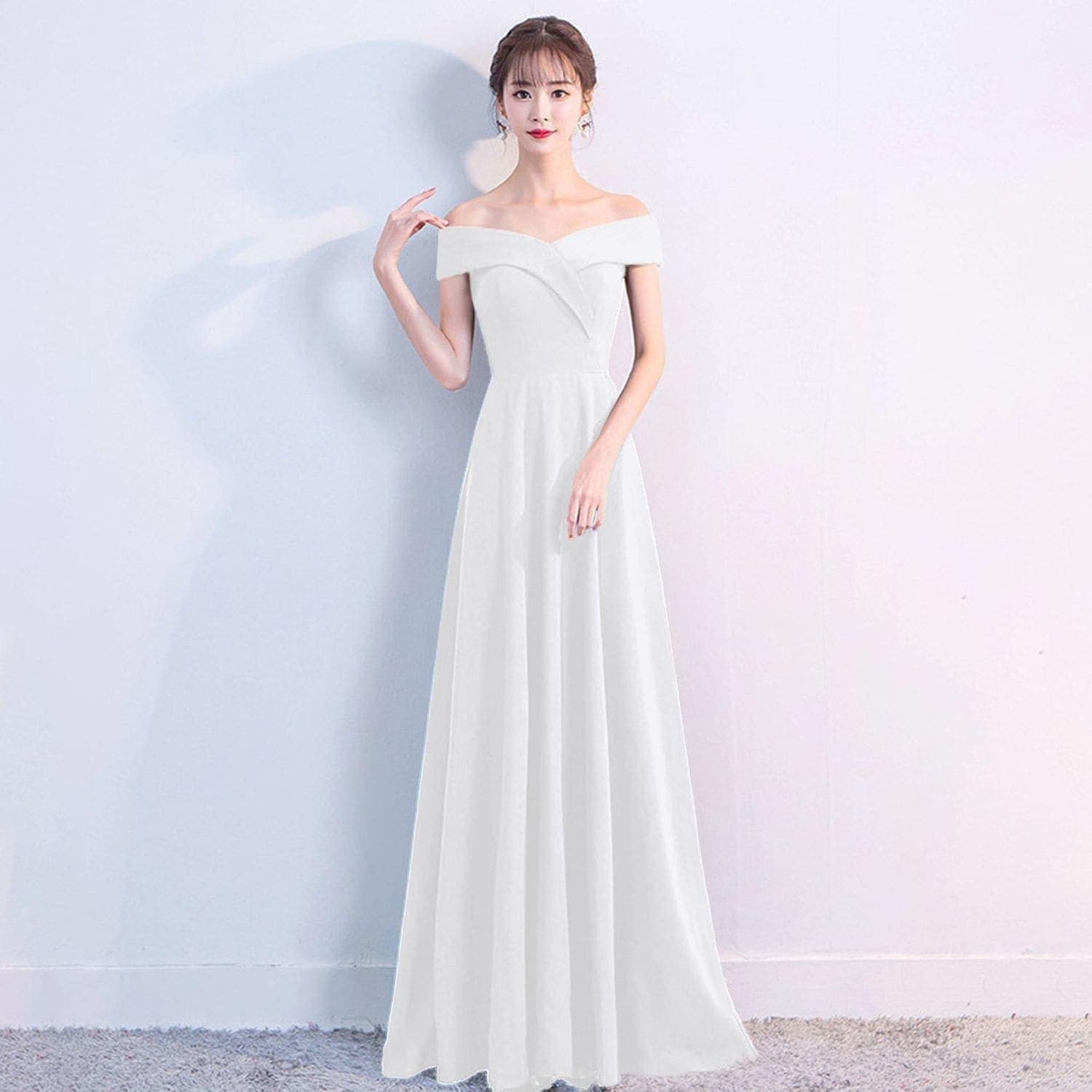 2024 春 ワンピース タキシード 女宴会気質高貴で優雅な風 結婚式 ドレス パーティードレス お呼ばれ 披露宴